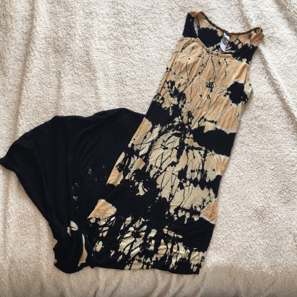 Go Couture Tie-Dye Maxi Dress